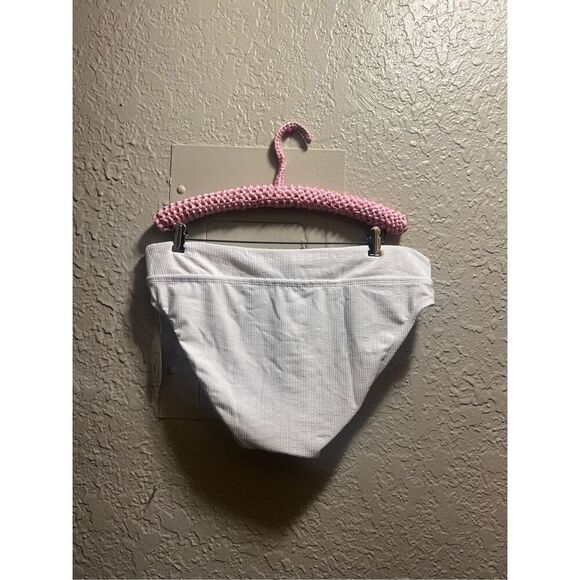 Mynah White High Rise Bikini Bottom Woman’s Size XL NEW - Picture 8 of 9